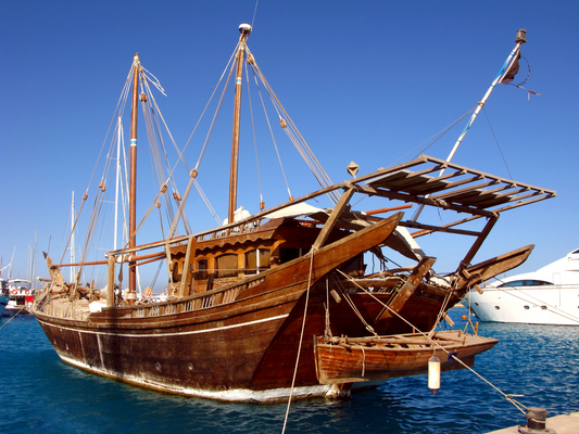 Product picture The old ship in the Egyptian sea port